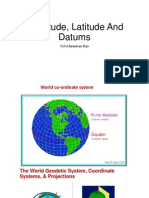 Longitude, Latitude and Datums