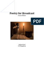 Poetry For Broadcast