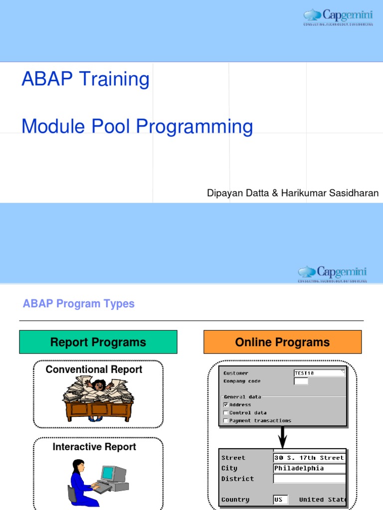 ABAP Online Programming Techniques Guide | PDF | Subroutine | Digital ...
