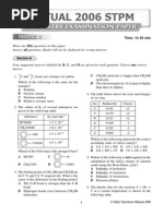 Download Actual 2006 STPM Chemistry by Shin Yi SN212214823 doc pdf