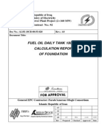 Steel Tank Design Report Calculation Sheet