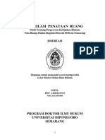 LEGISLASI PENATAAN RUANG
Studi Tentang Pergeseran Kebijakan Hukum
Tata Ruang Dalam Regulasi Daerah Di Kota Semarang