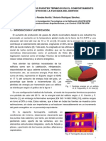 Influencia de Los Puentes Termicos en El Comportamiento de La Fachada PDF