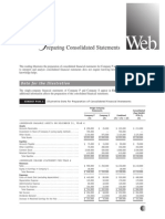 Reparing Consolidated Statements: Data For The Illustration