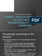 Anemia , Rhesus and Blood Group Incompatibility In