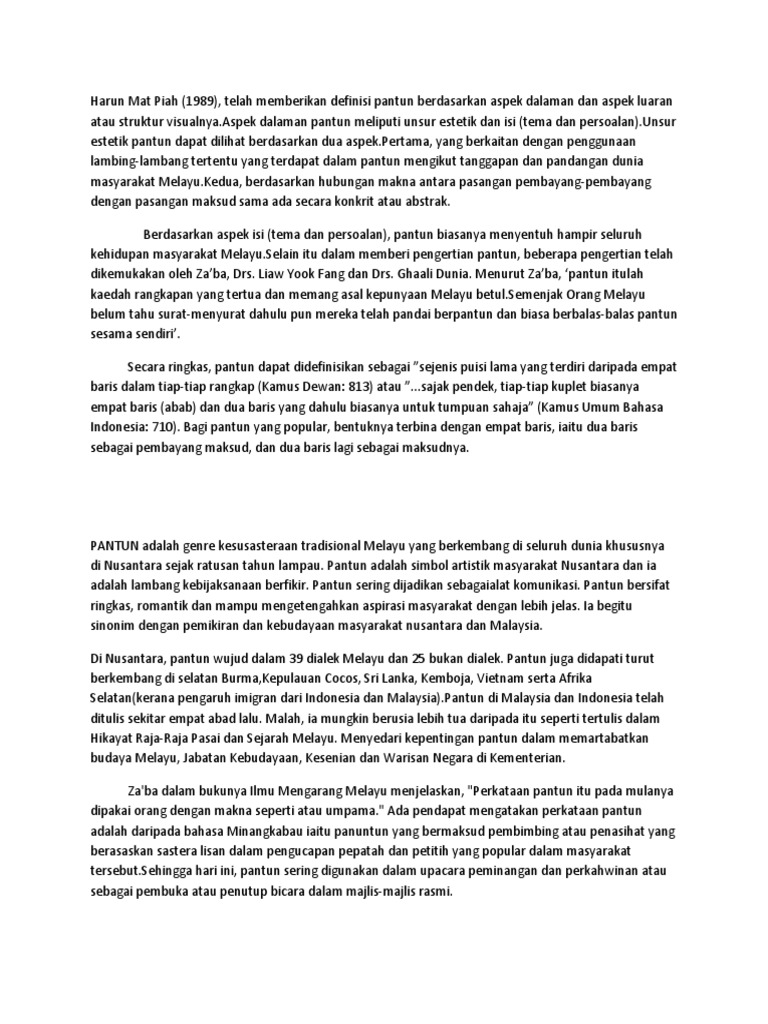 Harun Mat Piah Pdf
