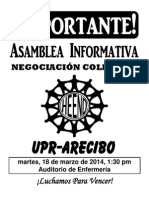 Promo Asamblea Arecibo