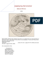Edward Winter - A Chessplaying Astronomer