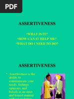 7258937 Assertiveness