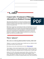 Conservative Contemporary Treatment of Phimosis