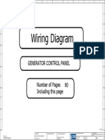 Wiring Diagram: Generator Control Panel