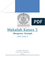 Makalah Mejik - Kasus 5 (PT Sekar Laut)