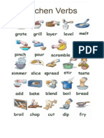 Kitchen Verbs