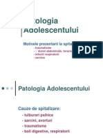 Patologia Adolescentului