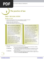 The Practice of Law: Part I: The Legal System