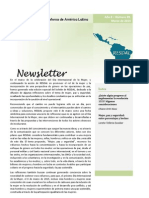 Newsletter RESDAL Marzo 2014