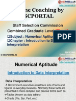 SSC CGL Numerical Aptitude Introduction To DI