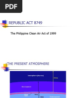 RA 8749 The Philippines Clean Air Act of 1999 | PDF | Particulates ...
