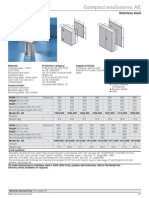 Compact Enclosures AE: Stainless Steel