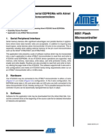 8051 Flash Microcontroller Application Note: Interfacing At25Xxx Serial Eeproms With Atmel At89Lp Microcontrollers