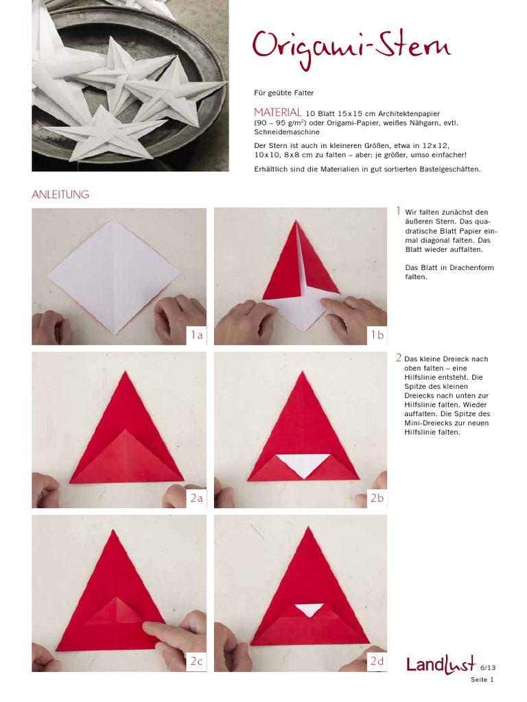 Origami Stern | PDF