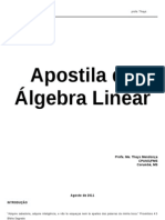apostila álgebra linear