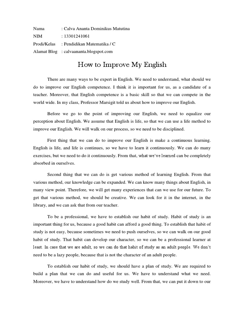 Strategies to Enhance English Skills | PDF | Motivation | Motivational