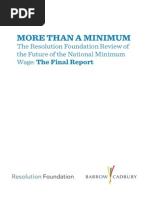 Download More Than a Minimum The Final Report by ResolutionFoundation SN212267742 doc pdf