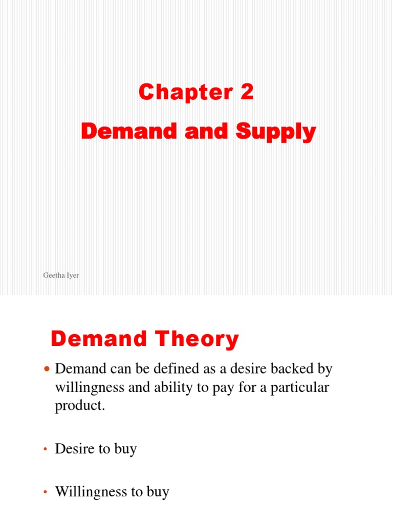 Demand and Supply Fundamentals Explained | PDF | Supply (Economics ...