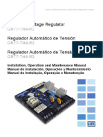 Manual de Regulador de Tension