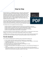 Step in Pareto Analysis