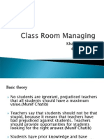 Kharis Subkhan_Class Room Managing