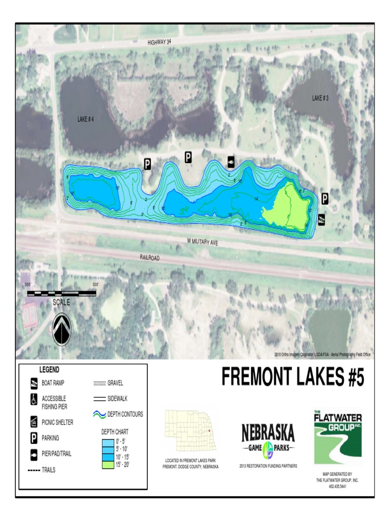 Fremont Lake 05 Depth Map PDF