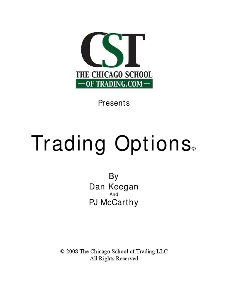 Options Trading Course Pdf Order Exchange Option Finance