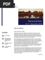 Newsletter CAMMP Novembro de 2013