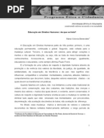 Educação em Direitos Humanos de que se trata