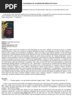 Resenha Assassinato Na Academia Brasileira de Letras