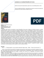 Resenha Assassinato Na Academia Brasileira de Letras