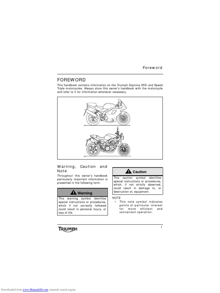 Daytona 955i | PDF | Manual Transmission | Motorcycle
