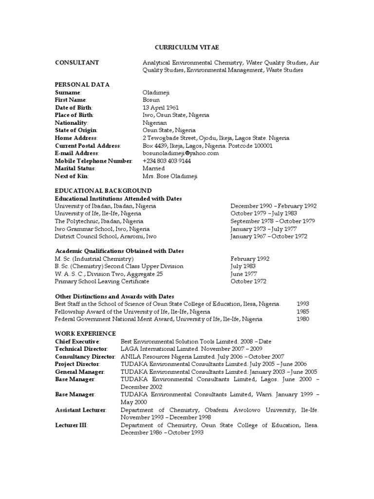 Curriculum vitae assessment image