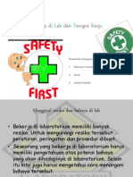 Konsep Dasar Safety Di Lab Dan Tempat Kerja FIX