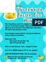 Underwater Egg Hunt 2014