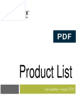 Product List