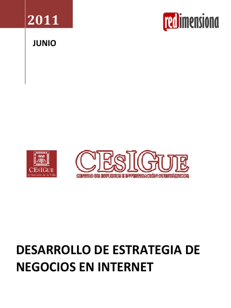 CESIGUE - Estrategia en Internet - Junio 2011