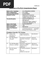 Master thesis project report vtu