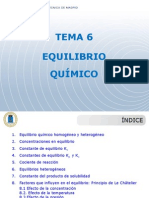 Tema 6 Equilibrio Quimico