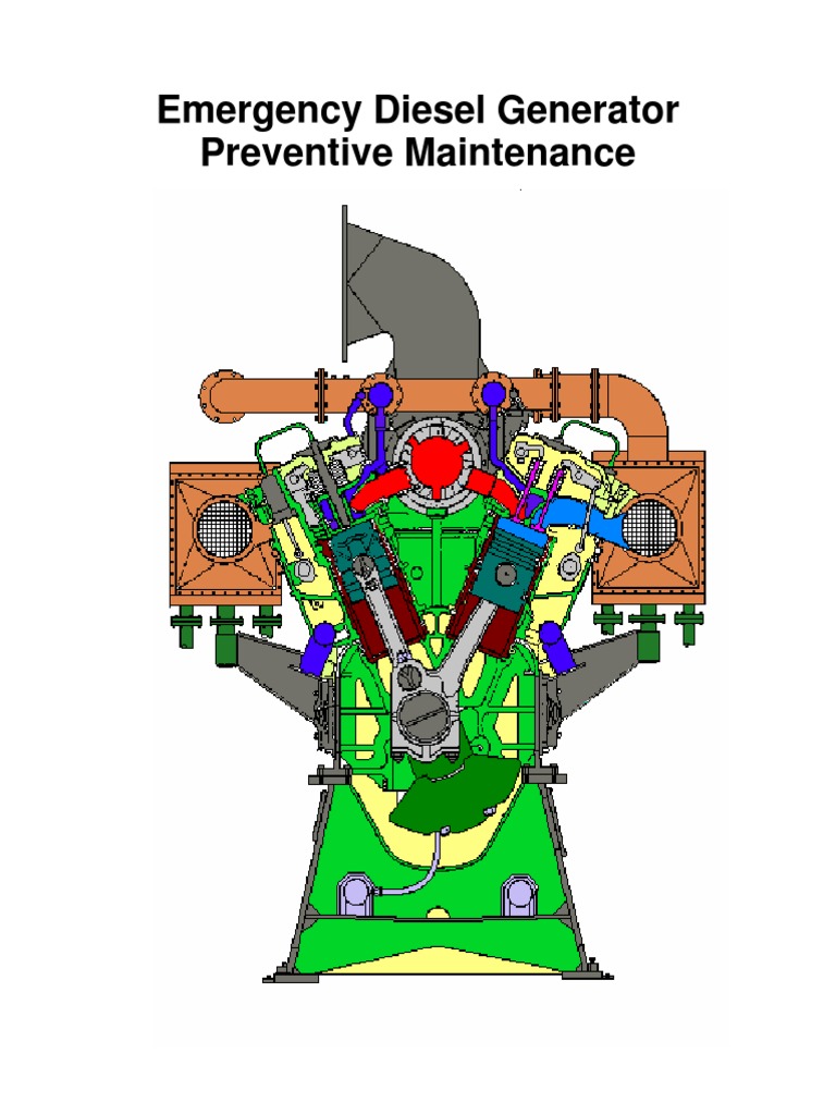 Emergency Diesel Generator Preventive Maintenance | PDF