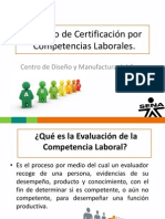 Proceso de Certificación por Competencias Laborales