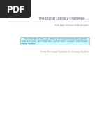Download The Digital Literacy Challenge by lindseyb16 SN21234205 doc pdf