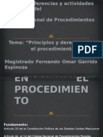 Tepic Nayarit Principios y Derechos en El Código Nacional de Procedimientos Penales